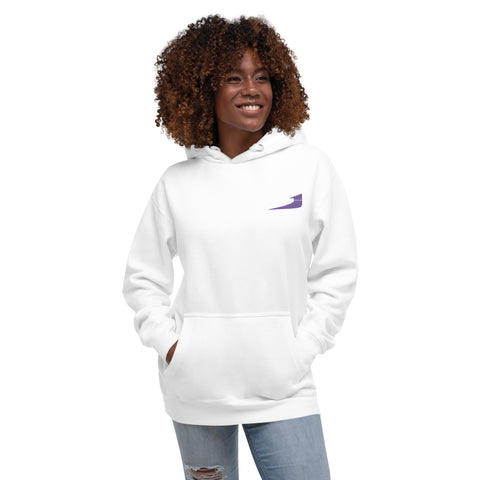 Women Hoodie 100% Cotton - Embroidery logo